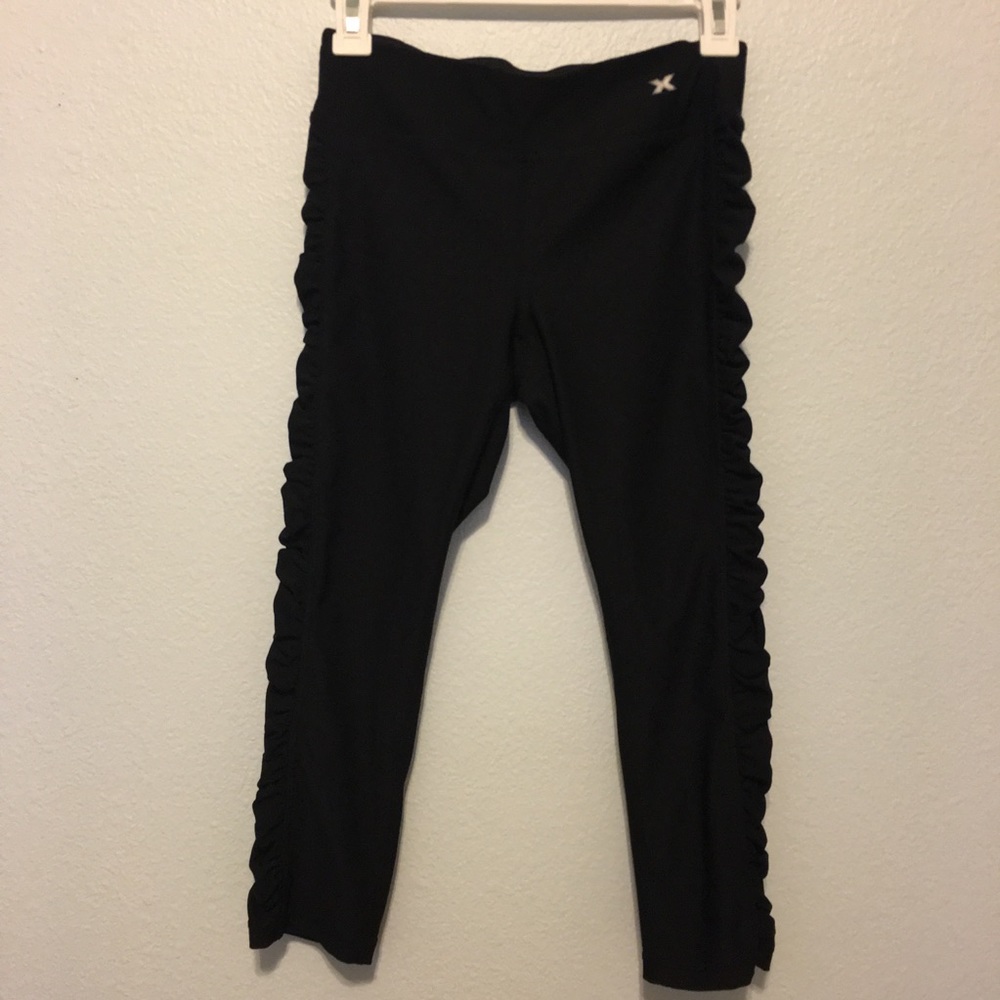 Xersion Leggings Ruched Capri Petite XS